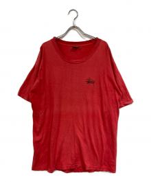 stussy（ステューシー）の古着「ヴィンテージTシャツ クラウン」｜レッド