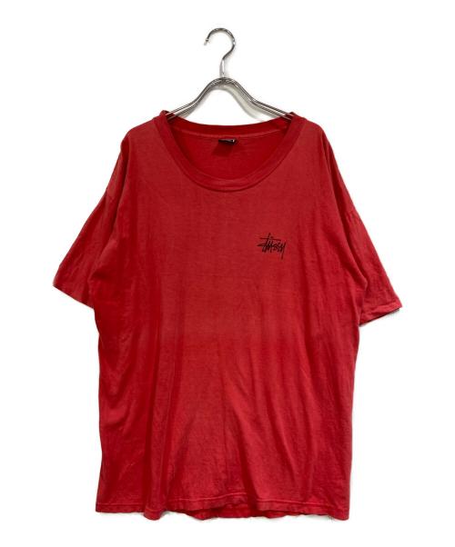 stussy（ステューシー）stussy (ステューシー) ヴィンテージTシャツ クラウン レッド サイズ:SIZE Lの古着・服飾アイテム