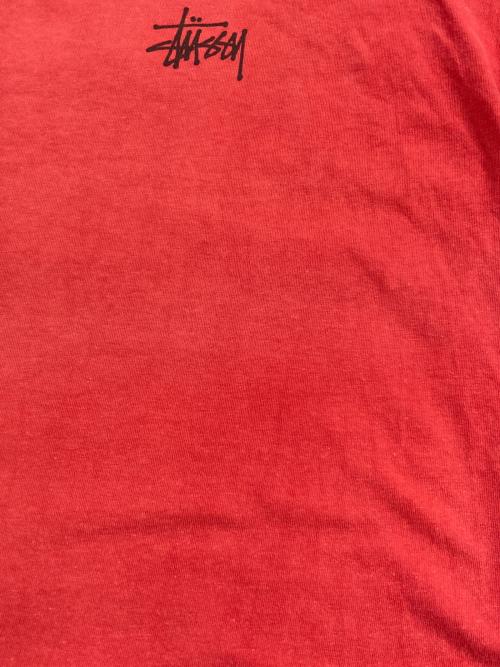 stussy（ステューシー）stussy (ステューシー) ヴィンテージTシャツ クラウン レッド サイズ:SIZE Lの古着・服飾アイテム
