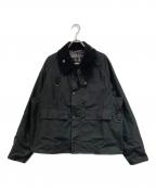 Barbourバブアー）の古着「SPEY / スペイ ワックス ショート ジャケット」｜ブラック