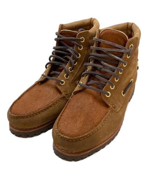 Timberland（ティンバーランド）Timberland (ティンバーランド) end. (エンド) AUTHENTIC 7EYE LUG BOOT ベージュ サイズ:SIZE 27.5㎝の古着・服飾アイテム