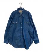 LEVI'S VINTAGE CLOTHINGリーバイス ビンテージ クロージング）の古着「ショートホーンシャツ リジッド」｜インディゴ