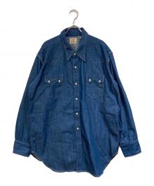 LEVI'S VINTAGE CLOTHING（リーバイス ビンテージ クロージング）の古着「ショートホーンシャツ リジッド」｜インディゴ