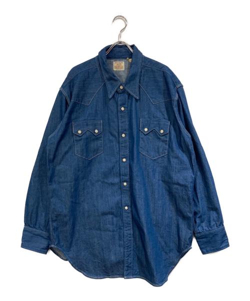 LEVI'S VINTAGE CLOTHING（リーバイス ビンテージ クロージング）LEVI'S VINTAGE CLOTHING (リーバイス ビンテージ クロージング) ショートホーンシャツ リジッド インディゴ サイズ:SIZE Lの古着・服飾アイテム
