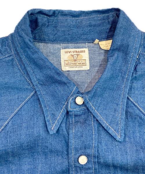 LEVI'S VINTAGE CLOTHING（リーバイス ビンテージ クロージング）LEVI'S VINTAGE CLOTHING (リーバイス ビンテージ クロージング) ショートホーンシャツ リジッド インディゴ サイズ:SIZE Lの古着・服飾アイテム