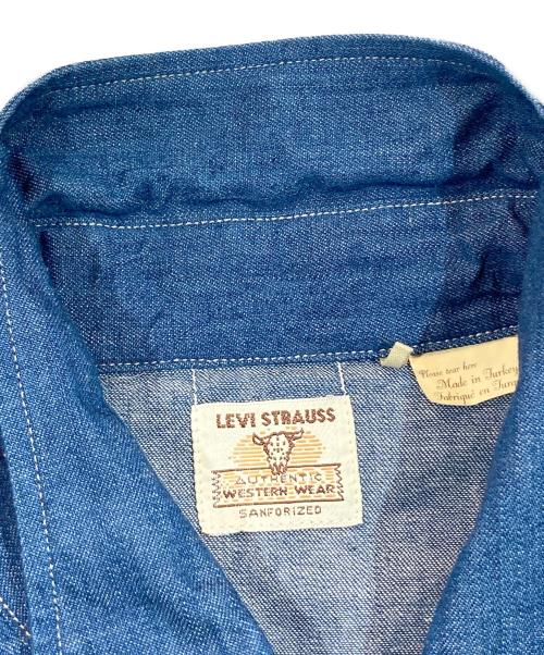 LEVI'S VINTAGE CLOTHING（リーバイス ビンテージ クロージング）LEVI'S VINTAGE CLOTHING (リーバイス ビンテージ クロージング) ショートホーンシャツ リジッド インディゴ サイズ:SIZE Lの古着・服飾アイテム