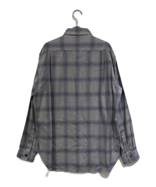 RHC Ron Herman（アールエイチシー ロンハーマン）RHC Ron Herman (アールエイチシー ロンハーマン) Brushed Plaid Work Shirt パープル サイズ:SIZE Sの古着・服飾アイテム