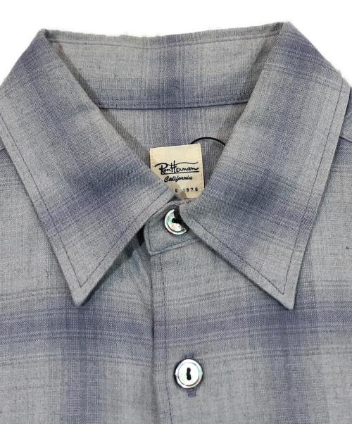 RHC Ron Herman（アールエイチシー ロンハーマン）RHC Ron Herman (アールエイチシー ロンハーマン) Brushed Plaid Work Shirt パープル サイズ:SIZE Sの古着・服飾アイテム