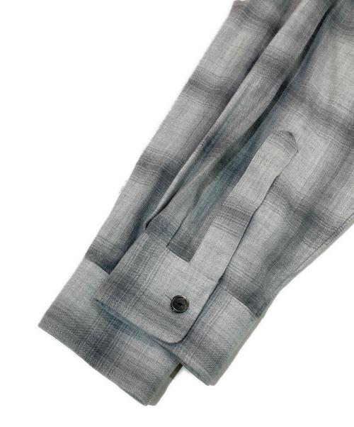 RHC Ron Herman（アールエイチシー ロンハーマン）RHC Ron Herman (アールエイチシー ロンハーマン) Brushed Plaid Work Shirt グレー サイズ:SIZE Sの古着・服飾アイテム