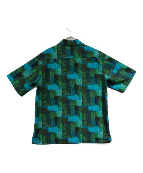 HERALBONY（ヘラルボニー）HERALBONY (ヘラルボニー) オープンカラーシャツ「Landscape」 グリーン サイズ:SIZE Mの古着・服飾アイテム