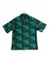 HERALBONY (ヘラルボニー) オープンカラーシャツ「Landscape」 グリーン サイズ:SIZE M：15000円