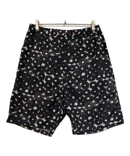 HERALBONY（ヘラルボニー）HERALBONY (ヘラルボニー) リラックスハーフパンツ「（無題）（丸）」 ブラウン サイズ:SIZE Mの古着・服飾アイテム