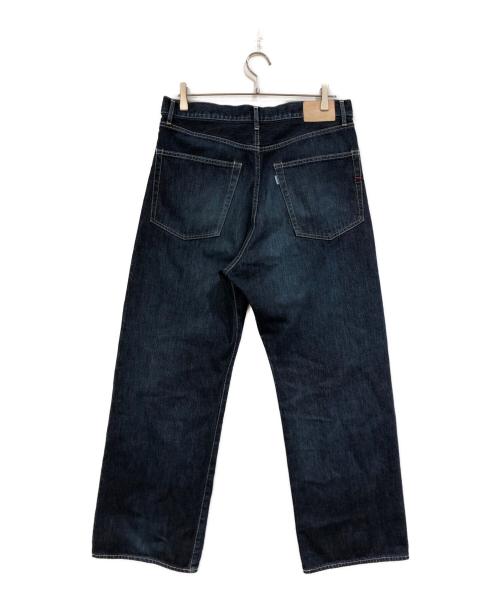 Graphpaper（グラフペーパー）Graphpaper (グラフペーパー) Selvage Denim Five Pocket Wide Straight Pants インディゴ サイズ:SIZE2の古着・服飾アイテム