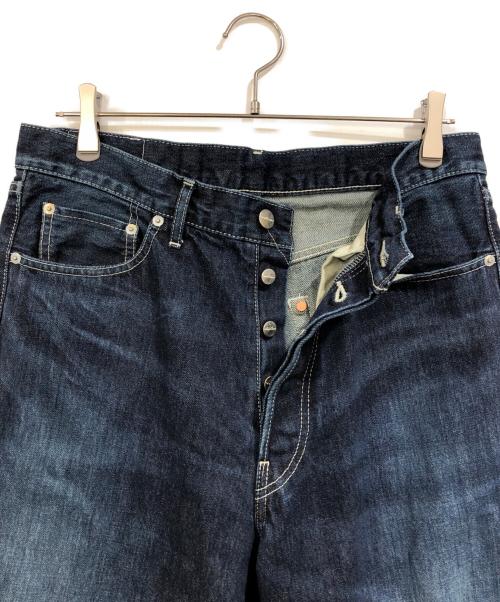 Graphpaper（グラフペーパー）Graphpaper (グラフペーパー) Selvage Denim Five Pocket Wide Straight Pants インディゴ サイズ:SIZE2の古着・服飾アイテム