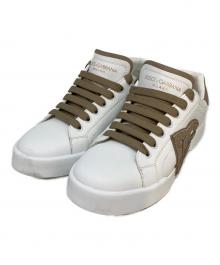 DOLCE & GABBANA（ドルチェ＆ガッバーナ）の古着「ストローベル スニーカー」｜ホワイト
