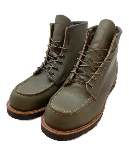 RED WING（レッドウィング）RED WING (レッドウィング) 6-inch Classic Moc カーキ サイズ:SIZE 27cmの古着・服飾アイテム