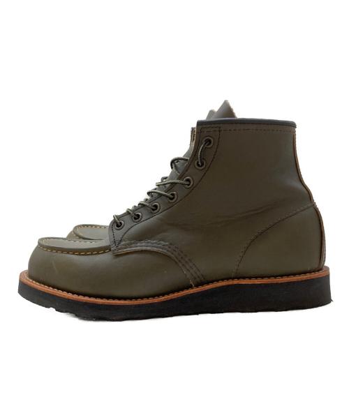 RED WING（レッドウィング）RED WING (レッドウィング) 6-inch Classic Moc カーキ サイズ:SIZE 27cmの古着・服飾アイテム