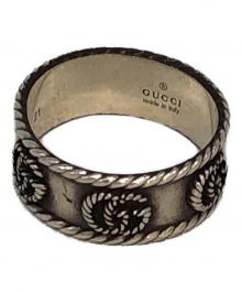 GUCCI（グッチ）の古着「ダブルGシルバーリング」｜シルバー