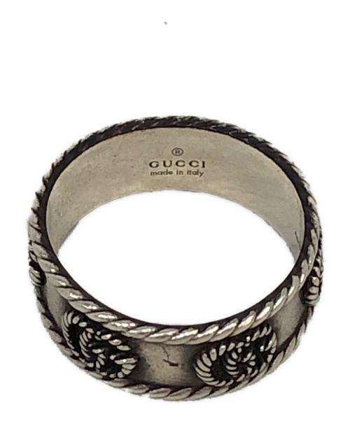 GUCCI（グッチ）GUCCI (グッチ) ダブルGシルバーリング シルバー サイズ:19号の古着・服飾アイテム