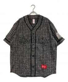 SUPREME（シュプリーム）の古着「ベースボールシャツ」｜ブラック