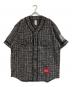 SUPREME（シュプリーム）の古着「ベースボールシャツ」｜ブラック
