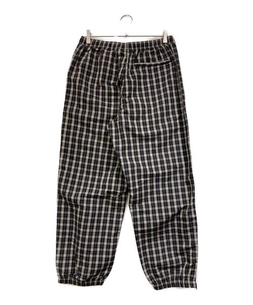 SUPREME（シュプリーム）SUPREME (シュプリーム) チェックトラックパンツ ベージュ サイズ:SIZE Mの古着・服飾アイテム