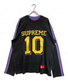 SUPREME（シュプリーム）の古着「Split L/S Football Top」｜ブラック