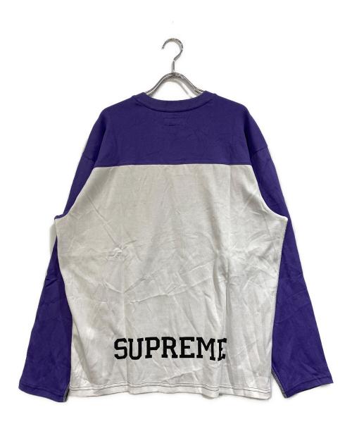 SUPREME（シュプリーム）SUPREME (シュプリーム) Split L/S Football Top ブラック サイズ:SIZE Mの古着・服飾アイテム