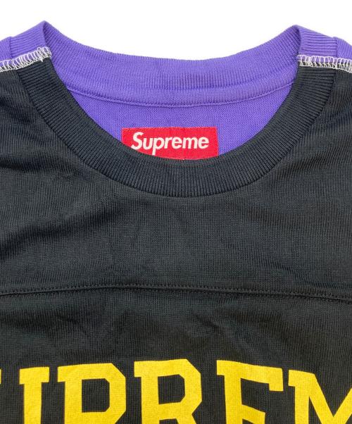 SUPREME（シュプリーム）SUPREME (シュプリーム) Split L/S Football Top ブラック サイズ:SIZE Mの古着・服飾アイテム
