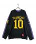 SUPREME（シュプリーム）の古着「Split L/S Football Top」｜ブラック