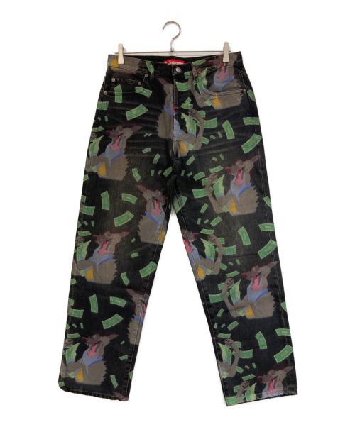 SUPREME（シュプリーム）SUPREME (シュプリーム) デニムパンツ ブラック サイズ:SIZE W30の古着・服飾アイテム