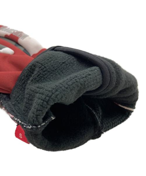 Superme（シュプリーム）Superme (シュプリーム) Windstopper zip gloves レッド サイズ:SIZE Sの古着・服飾アイテム