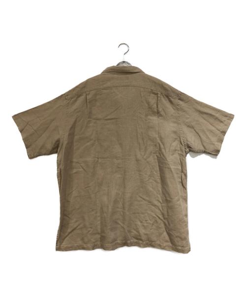 POLO RALPH LAUREN（ポロ・ラルフローレン）POLO RALPH LAUREN (ポロ・ラルフローレン) オープンカラー半袖シャツ カーキ サイズ:SIZE XLの古着・服飾アイテム