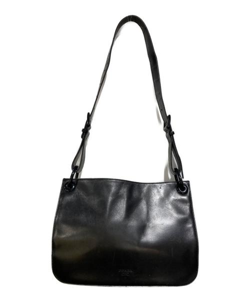 PRADA（プラダ）PRADA (プラダ) ショルダーバッグ ブラックの古着・服飾アイテム