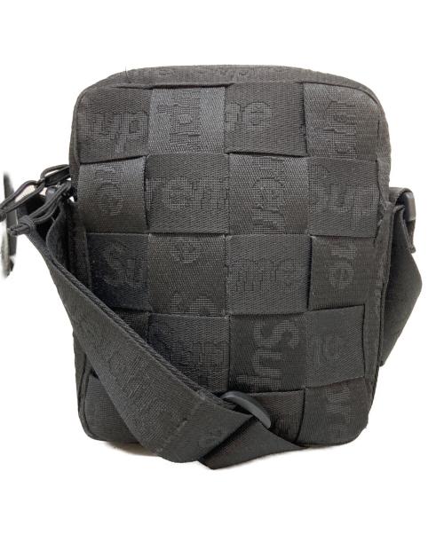 SUPREME（シュプリーム）Supreme (シュプリーム) Wovwn Shoulder Bag ブラックの古着・服飾アイテム