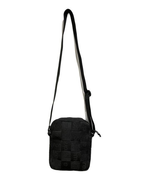 SUPREME（シュプリーム）Supreme (シュプリーム) Wovwn Shoulder Bag ブラックの古着・服飾アイテム