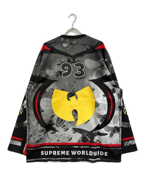 SUPREME（シュプリーム）SUPREME (シュプリーム) wu-tang clan (ウータンクラン) Hockey Jersey ブラック サイズ:SIZE Mの古着・服飾アイテム