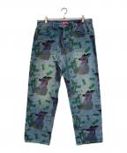 SUPREMEシュプリーム）の古着「All Dogs Go To Heaven Loose Fit Jean」｜インディゴ