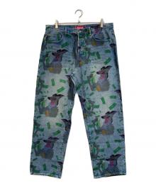 SUPREME（シュプリーム）の古着「All Dogs Go To Heaven Loose Fit Jean」｜インディゴ