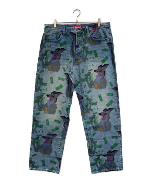 SUPREME（シュプリーム）SUPREME (シュプリーム) All Dogs Go To Heaven Loose Fit Jean インディゴ サイズ:91ｃｍの古着・服飾アイテム
