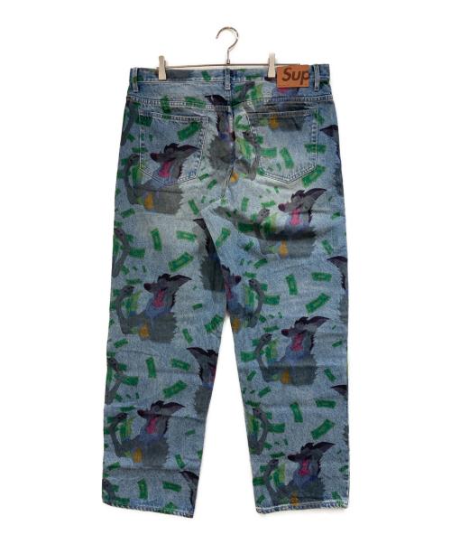 SUPREME（シュプリーム）SUPREME (シュプリーム) All Dogs Go To Heaven Loose Fit Jean インディゴ サイズ:91ｃｍの古着・服飾アイテム