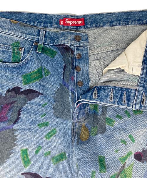SUPREME（シュプリーム）SUPREME (シュプリーム) All Dogs Go To Heaven Loose Fit Jean インディゴ サイズ:91ｃｍの古着・服飾アイテム