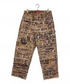 SUPREMEシュプリーム）の古着「Dash Snow Double Knee Painter Pant」｜ベージュ