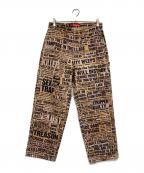 SUPREMEシュプリーム）の古着「Dash Snow Double Knee Painter Pant」｜ベージュ