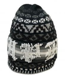 SUPREME（シュプリーム）の古着「beaded beanie」｜ブラック