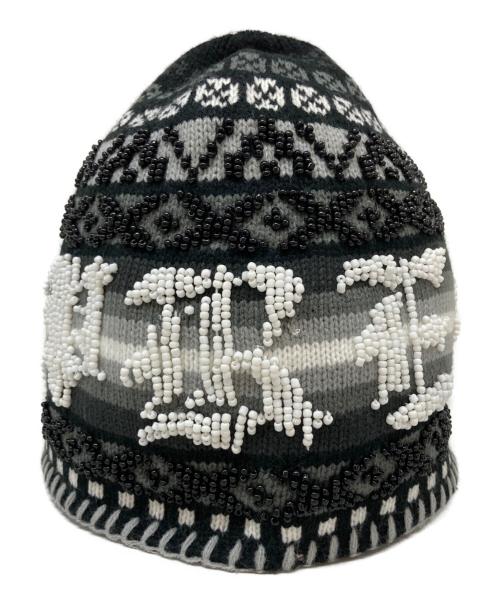 SUPREME（シュプリーム）Supreme (シュプリーム) beaded beanie ブラックの古着・服飾アイテム