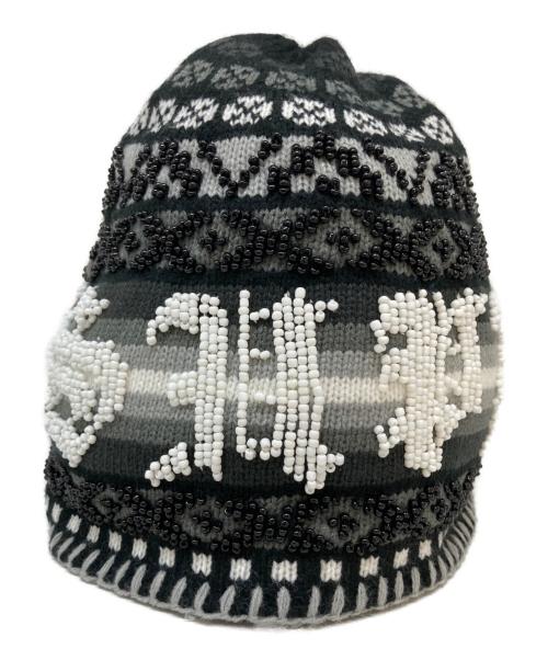 SUPREME（シュプリーム）Supreme (シュプリーム) beaded beanie ブラックの古着・服飾アイテム