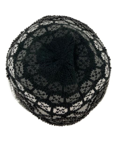 SUPREME（シュプリーム）Supreme (シュプリーム) beaded beanie ブラックの古着・服飾アイテム