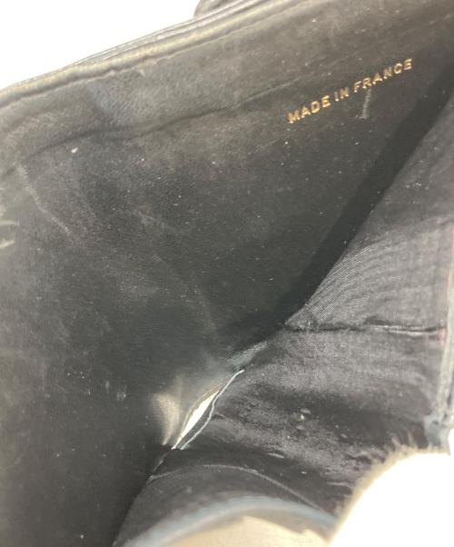 CHANEL（シャネル）CHANEL (シャネル) ココマーク3つ折り財布 ブラックの古着・服飾アイテム