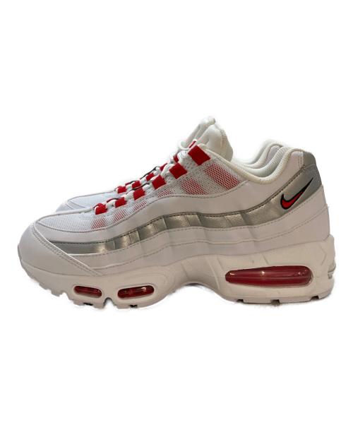 NIKE（ナイキ）NIKE (ナイキ) AIR MAX 95 BIG BUBBLE ホワイト×レッド サイズ:27.5㎝の古着・服飾アイテム